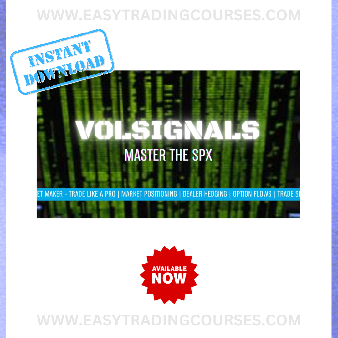 VolSignals Mastering SPX Order Flow VIP Mentorship Course